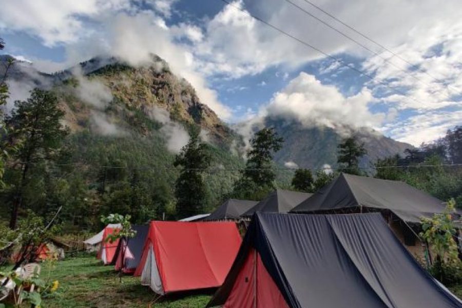 Parvati Woods Riverside Night Camping Kasol