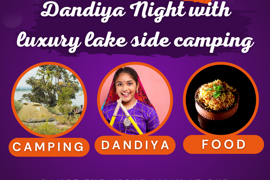 Infinite Adventure Club  Presents Dandiya night with DJ At Luxury lake side camping in Ananthagiri Hills