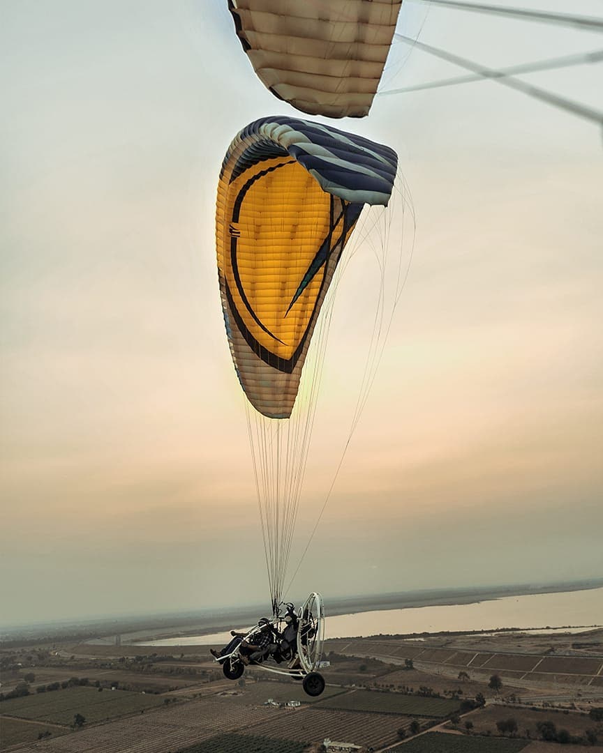 Paramotoring now in Hyderabad –