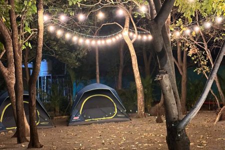 Premium Camping in Trance Veechika Resort , Ananthagiri Hills, Vikarabad.
