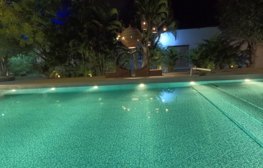 Pool side Night camping in Ananthagiri Hills