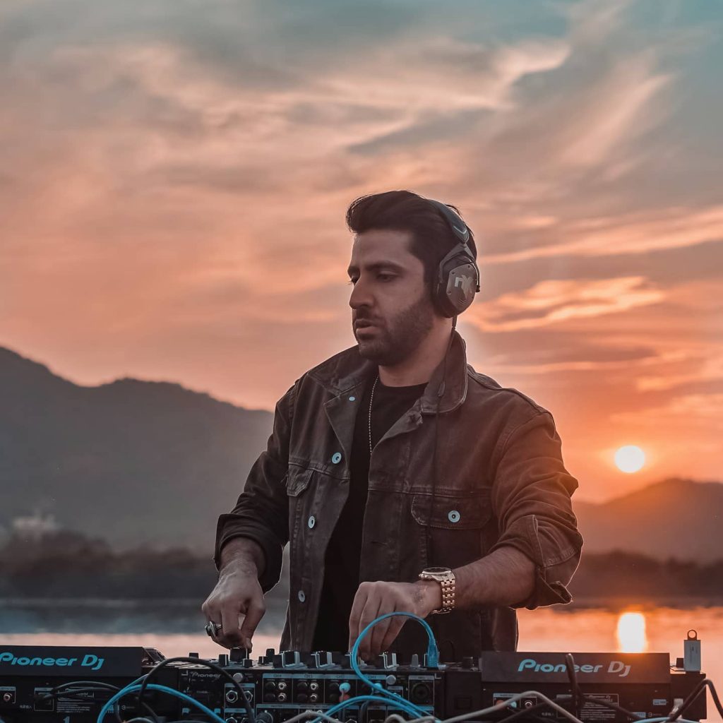 DJ Night at the Lakeside Campsite.