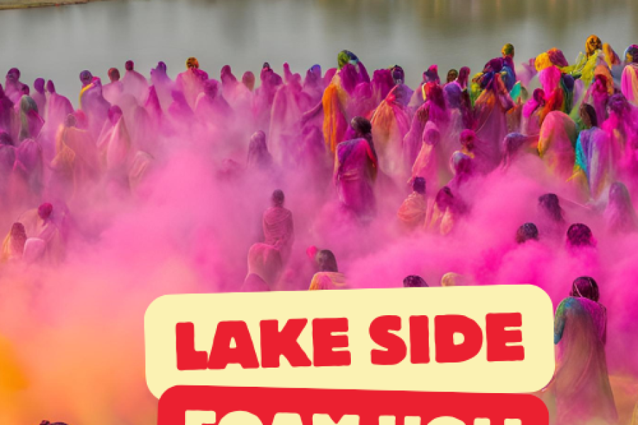 LAKE SIDE HOLI PARTY & FOAM PARTY in Ananthagiri hills