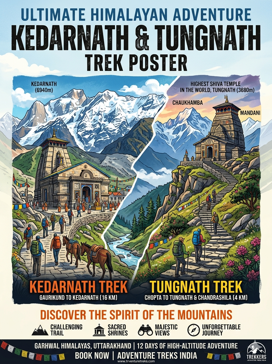 Kedarnath & Tungnath Yatra (5D/4N)